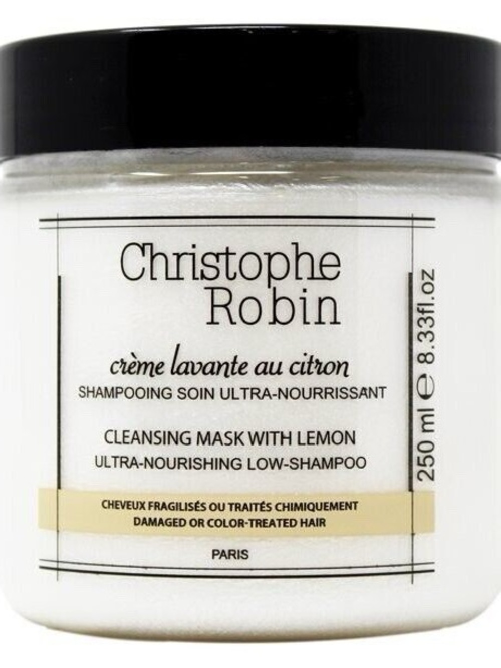 Christophe Robin French Cleansing Mask with Lemon - Moisturizing Shampoo NWT